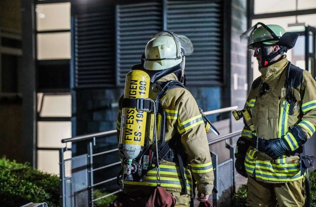 Gegen 23.30 Uhr hatte die automatische Brandmeldeanlage des Krankenhauses Alarm ausgelöst.