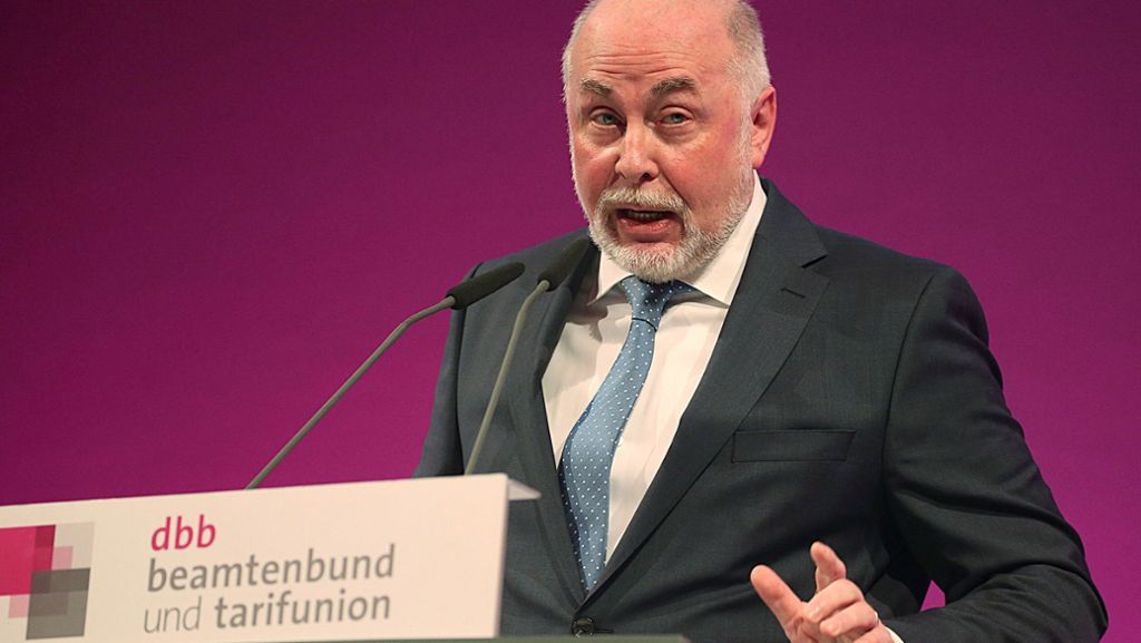 Beamtenbund-Chef Silberbach: „Das Herumwurschteln der Politik nervt“