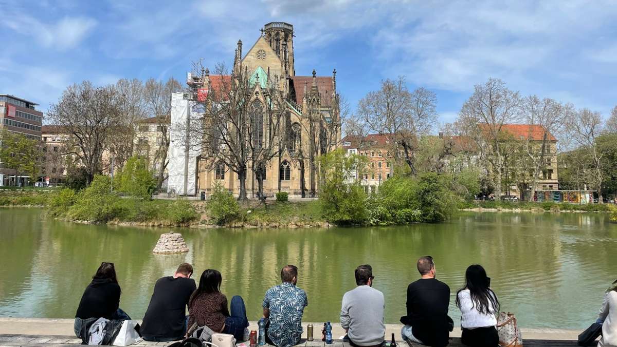 Plötzlich Sommer in Stuttgart: Das sind die coolsten Spots für ein Sonnenbad