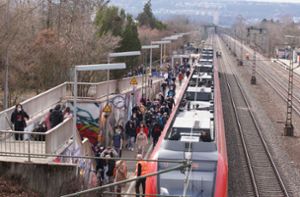S-Bahnverkehr zwischen Bad Cannstatt und Waiblingen zeitweise gesperrt