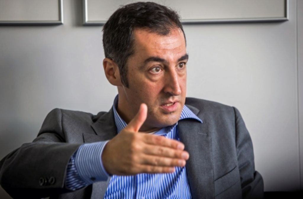 Cem Özdemir beim Redaktionsbesuch in der Stuttgarter Zeitung