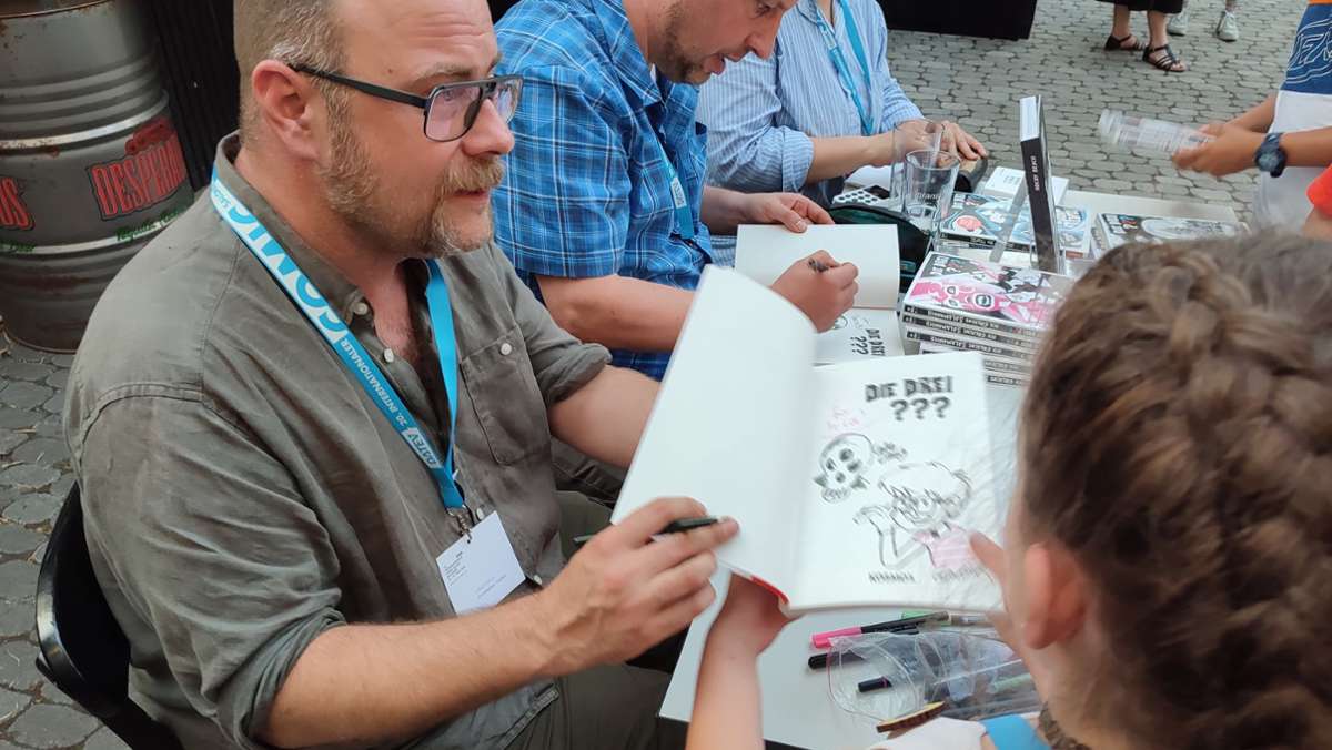 Region Stuttgart beim    Comic-Salon: Aufbruchstimmung in der  Comicszene