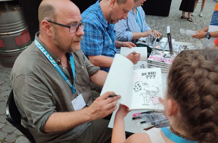 Region Stuttgart beim    Comic-Salon: Aufbruchstimmung in der  Comicszene