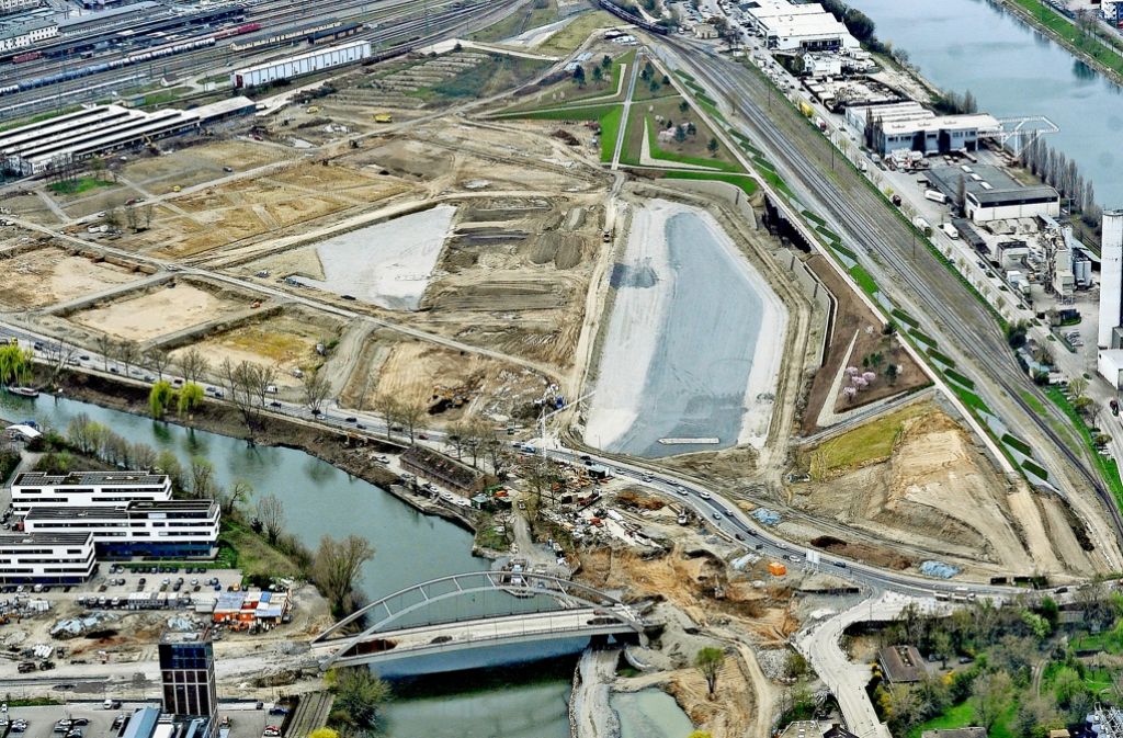 Heilbronn investiert 144 Millionen Euro, um aus alten Industrieflächen eine „Insel im Fluss“ zu machen.