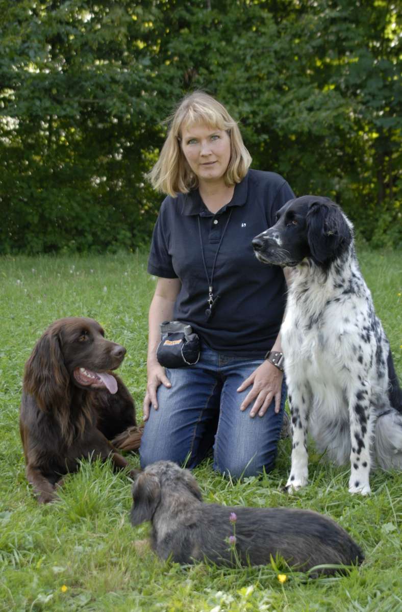 Daniela Hubl, Inhaberin der Hundeschule-Stuttgart