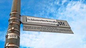 Ludwigsburg benennt Straßen nicht mehr nach Personen  – und erntet Kritik