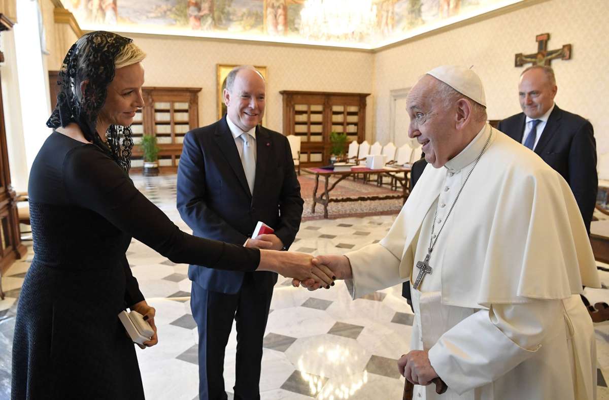Im Juli wurden die Monegassen von Papst Franziskus im Vatikan empfangen.