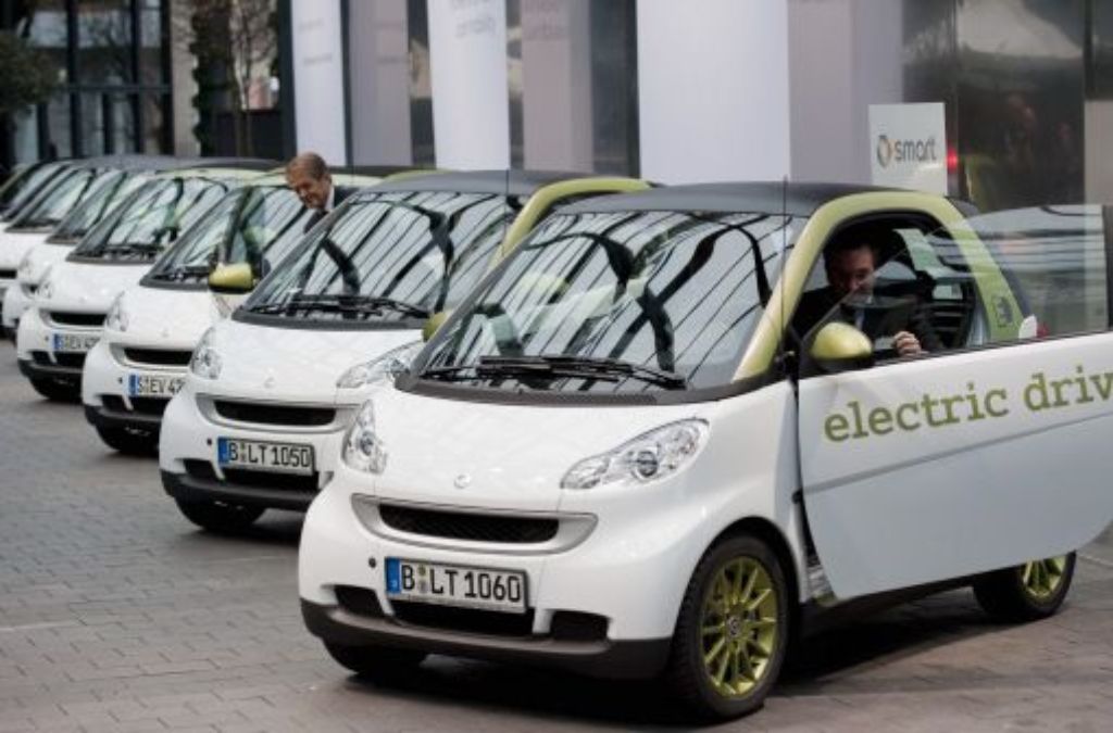 In Berlin sind seit Dezember 2009 Elektro-Smarts unterwegs