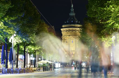 Die Stadt Mannheim will die Ausgangsbeschränkungen an diesem Wochenende in Kraft setzen. Foto: dpa/Uwe Anspach
