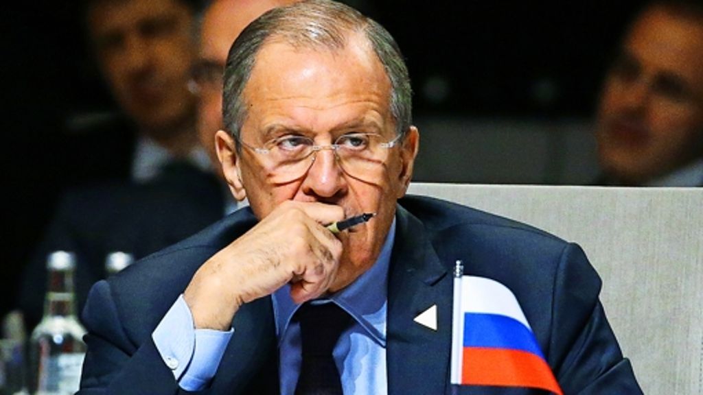 Russischer Außenminister Lawrow droht: Schrille Töne aus Moskau