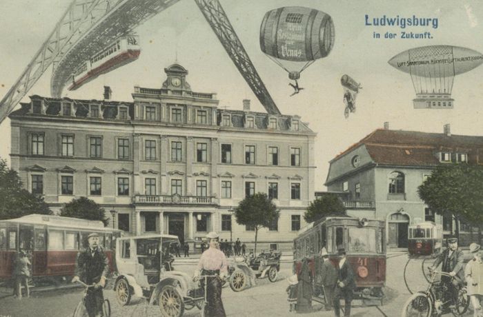 Alte Fotos aus der Sammlung Aigner: Wie Ludwigsburg um 1900 aussah