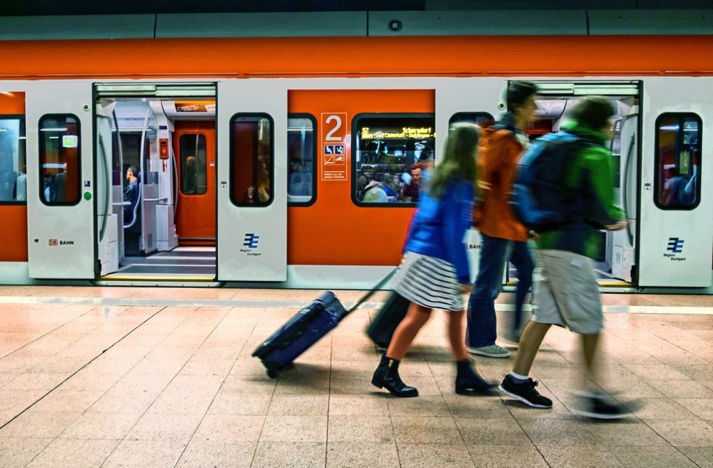 Soll ab Ende 2020 tagsüber im 15-Minuten-Takt fahren: die S-Bahn in der Region Stuttgart. Foto: Lichtgut/Max Kovalenko