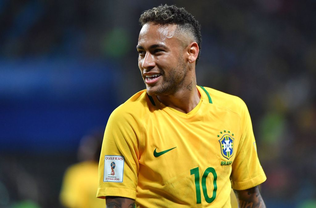 Bei der WM 2014 landete der brasilianische Fußballer mit seinem Team auf Platz vier, als wertvollster Markenname bringt er es alleine auf Rang sechs: Neymar