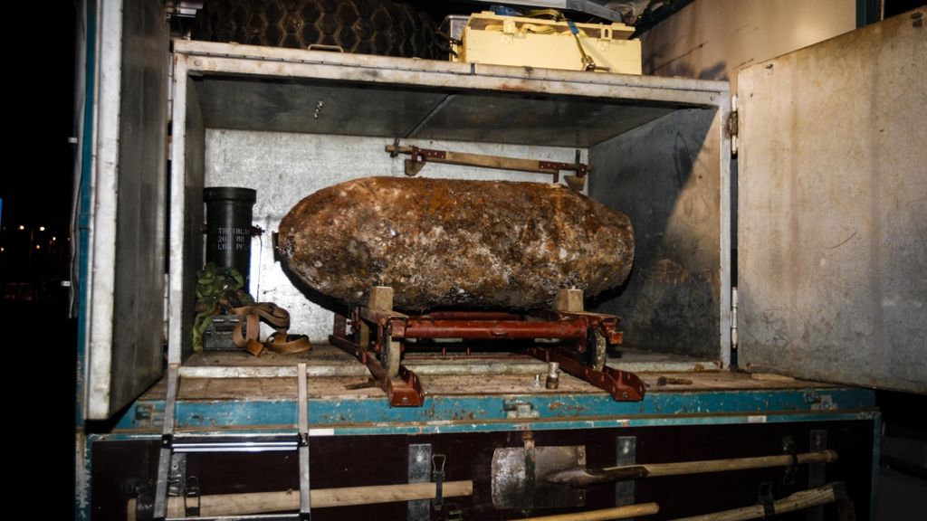 Entwarnung bei Bosch in Stuttgart: Experten finden keine Weltkriegsbombe