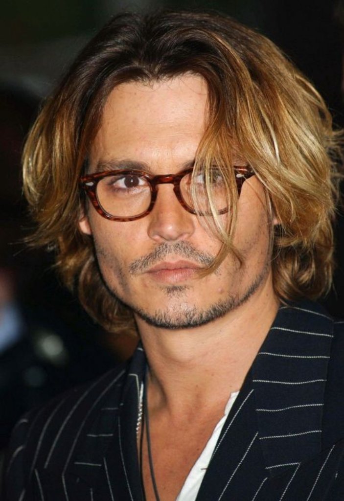 2003: US-Schauspieler Johnny Depp