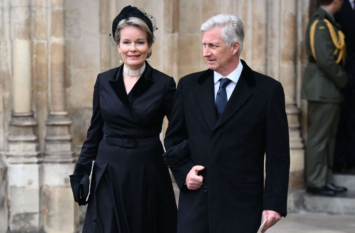 Belgiens Königspaar Philippe und Mathilde