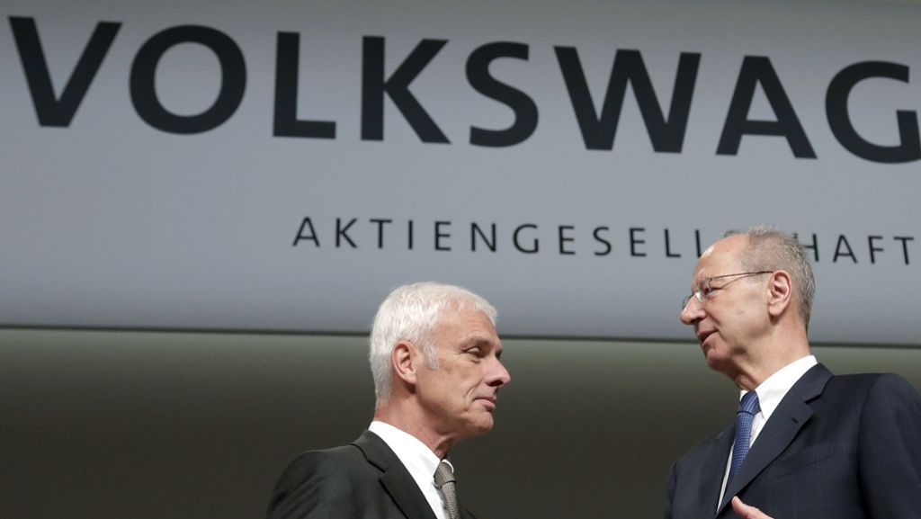 Volkswagen: Anteilseigner stimmen für Entlastung des Vorstands