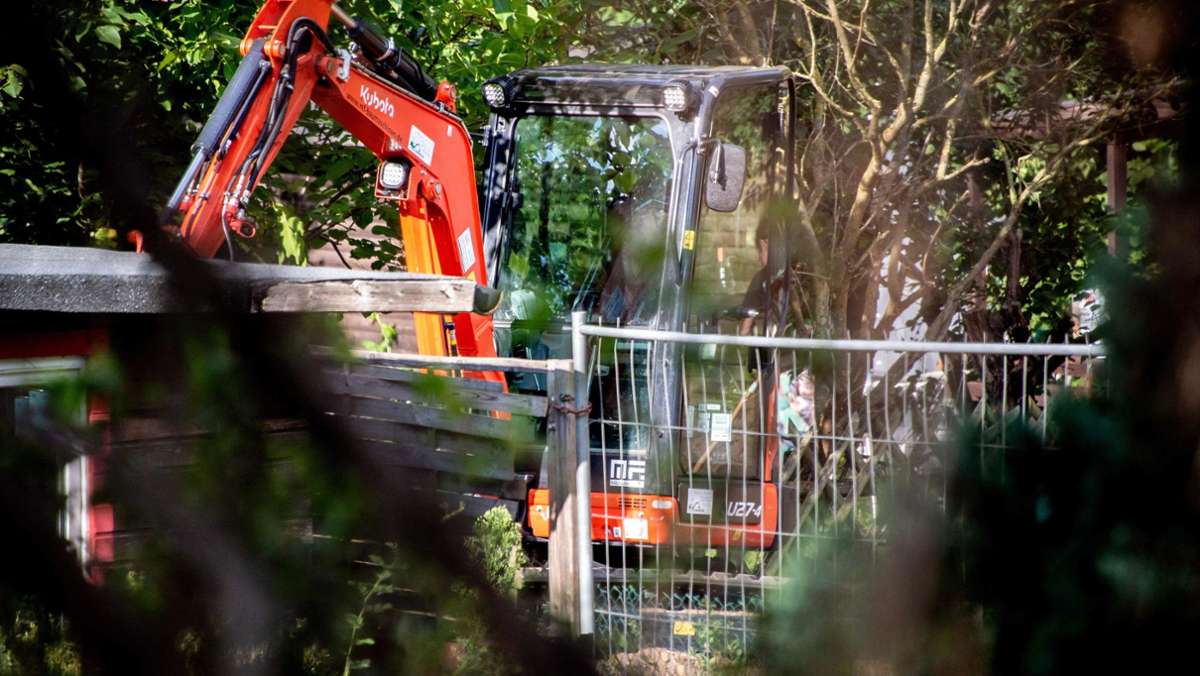 Fall Maddie McCann: Polizei gräbt den zweiten Tag in Kleingarten
