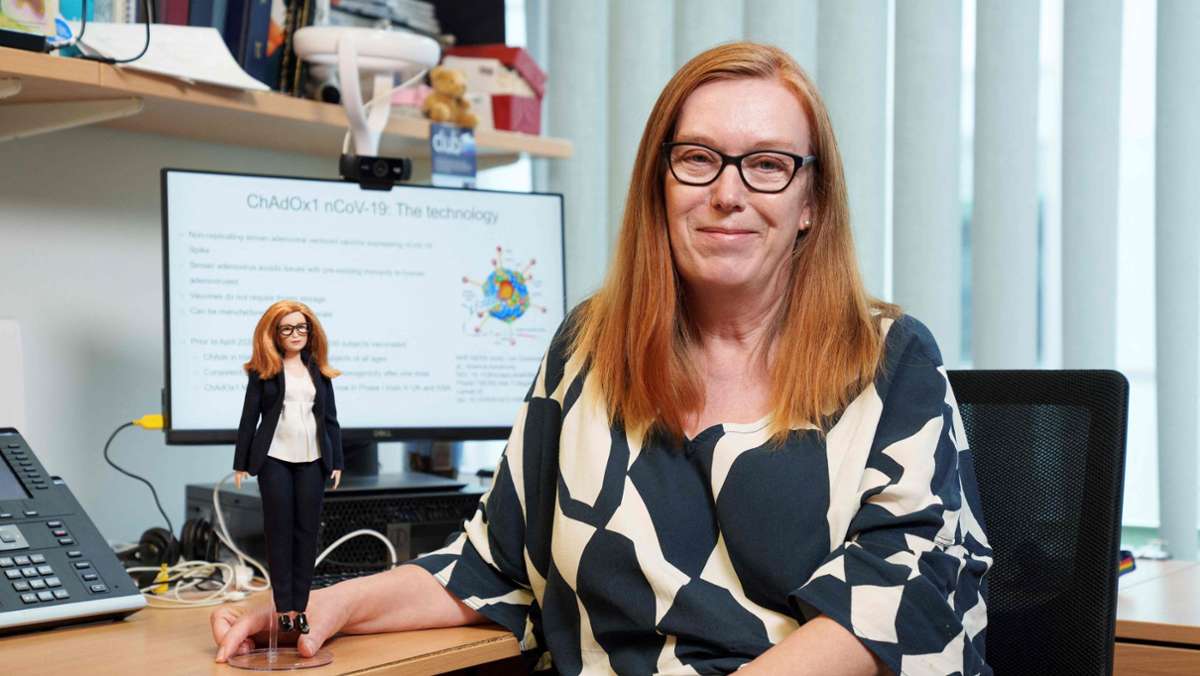 AstraZeneca-Entwicklerin Sarah Gilbert: Impfstoff-Forscherin  wird zur Barbie