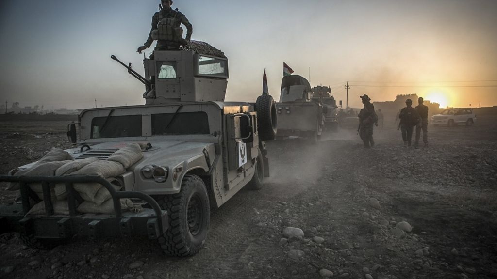 Feldzug gegen den IS: Irakische Truppen starten Offensive auf Mossul