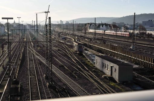 Der frühere Güterbahnhof in Untertürkheim, hier ein Archivfoto aus dem Januar 2020, wird für Stuttgart 21 neu genutzt. Dazu wird er komplett umgebaut. Foto: Lichtgut/Max Kovalenko