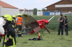 Pilot stirbt bei Absturz eines Segelflugzeuges