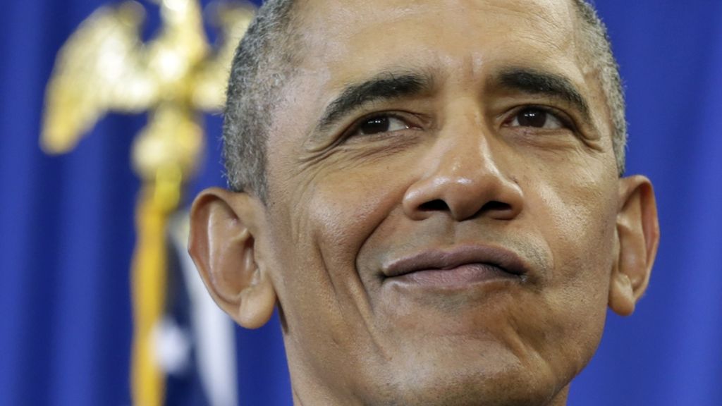 Bitte nicht lesen!: Obama übt für Bewerbungsgespräche