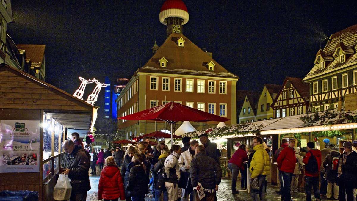 Konzept für Weihnachtsmarkt: Schorndorf will Weihnachtswelt wagen