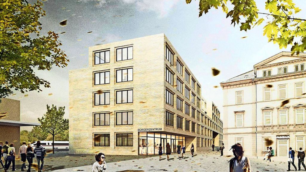 Neues Verwaltungszentrum in Göppingen: Gemeinderat quält sich zum Baubeschluss