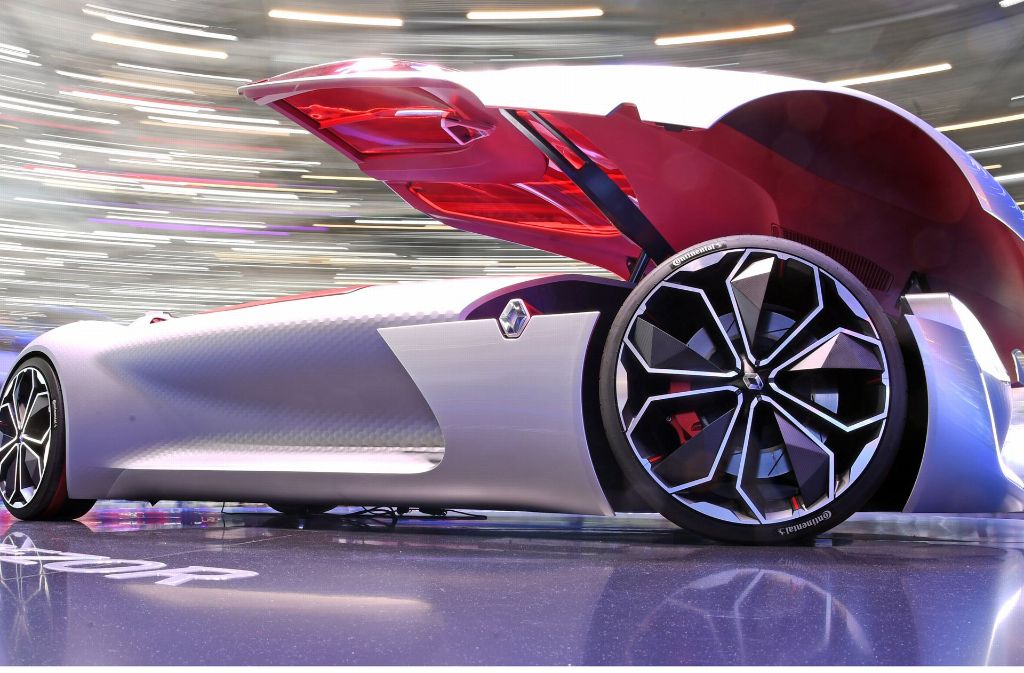 Auf dem Genfer Autosalon präsentiert Renault ein Modell der Zukunft: der Renault Trezor.