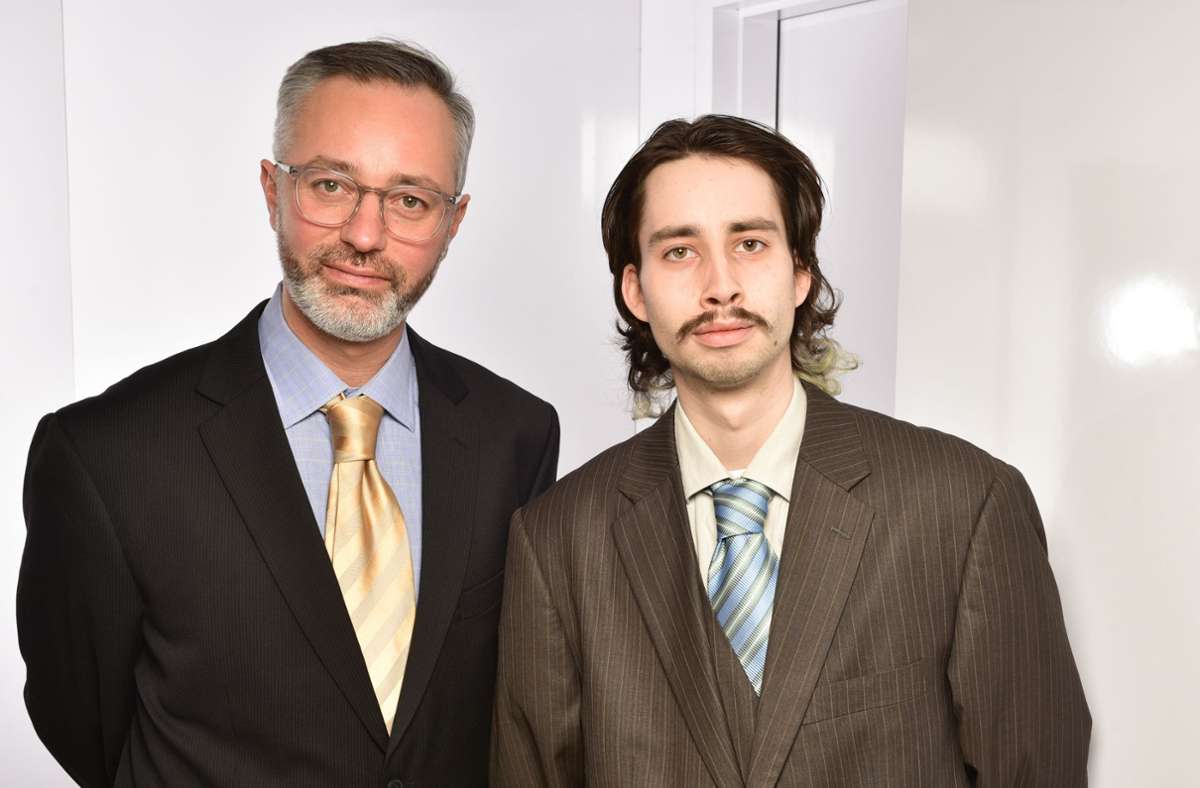 Iassen Markov (links) und Jannik Haller sind die Gesichter hinter Herzschmerz Versicherungen.