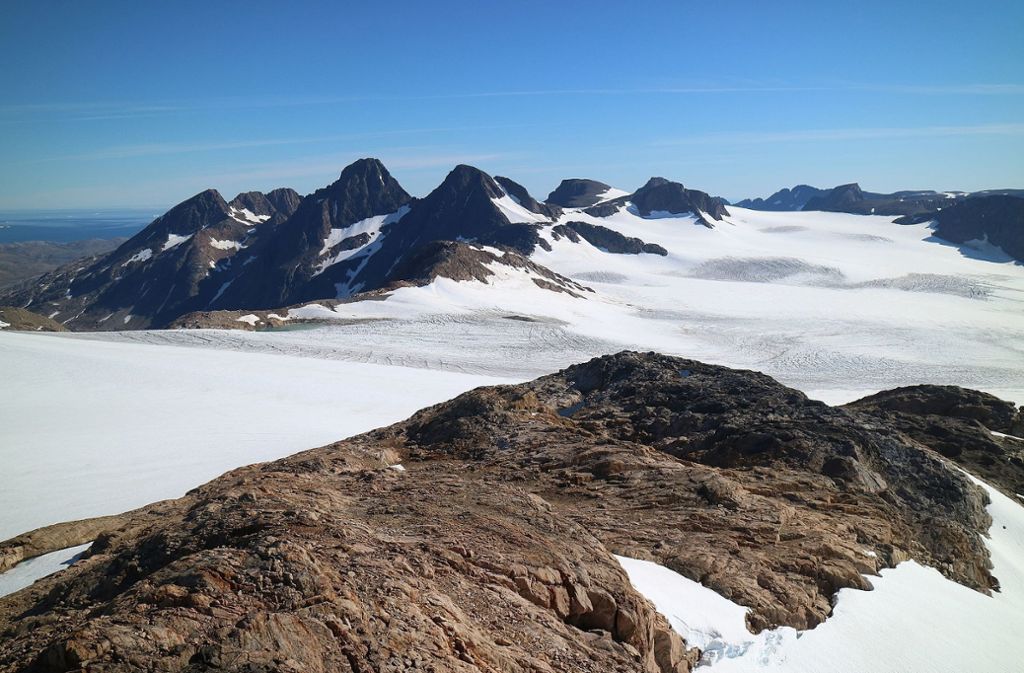 Der Mittivakkat-Glacier.