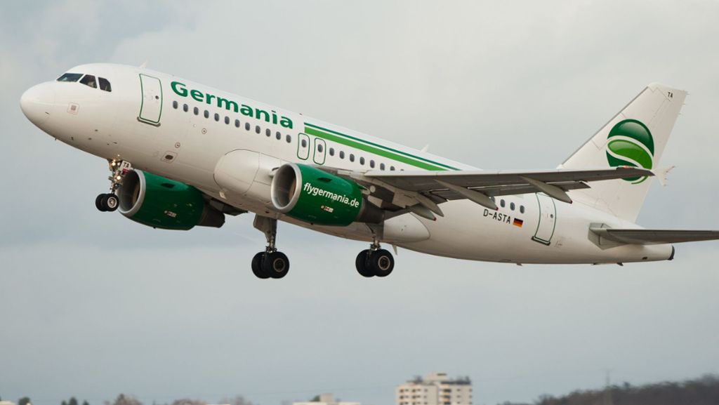  Die deutsche Fluggesellschaft Germania steckt in finanzieller Schieflage. Dies soll jedoch keine Auswirkungen auf den Flugbetrieb haben, versichert die Airline. 