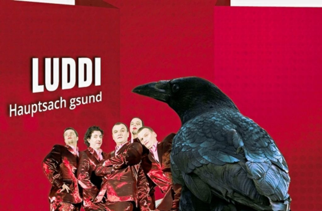 Das Cover der neuen CD zeigt „Luddi“ im rotglänzenden Anzug. Foto: Siebold