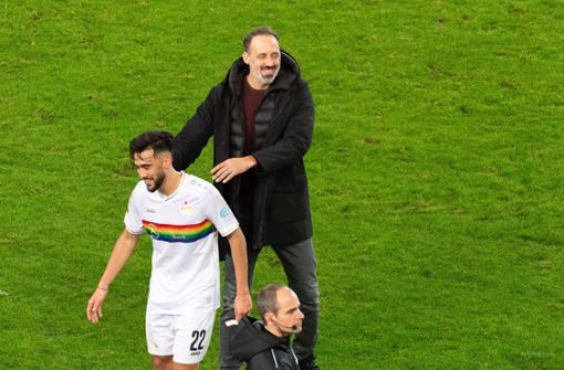 Pellegrino Matarazzo hofft auf ein baldiges Comeback von Nicolas Gonzalez beim VfB Stuttgart. Foto: imago images/Eibner
