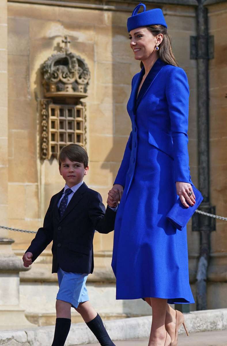 Look der britischen „Upper Class“: Prinz Louis in kurzen Hosen.