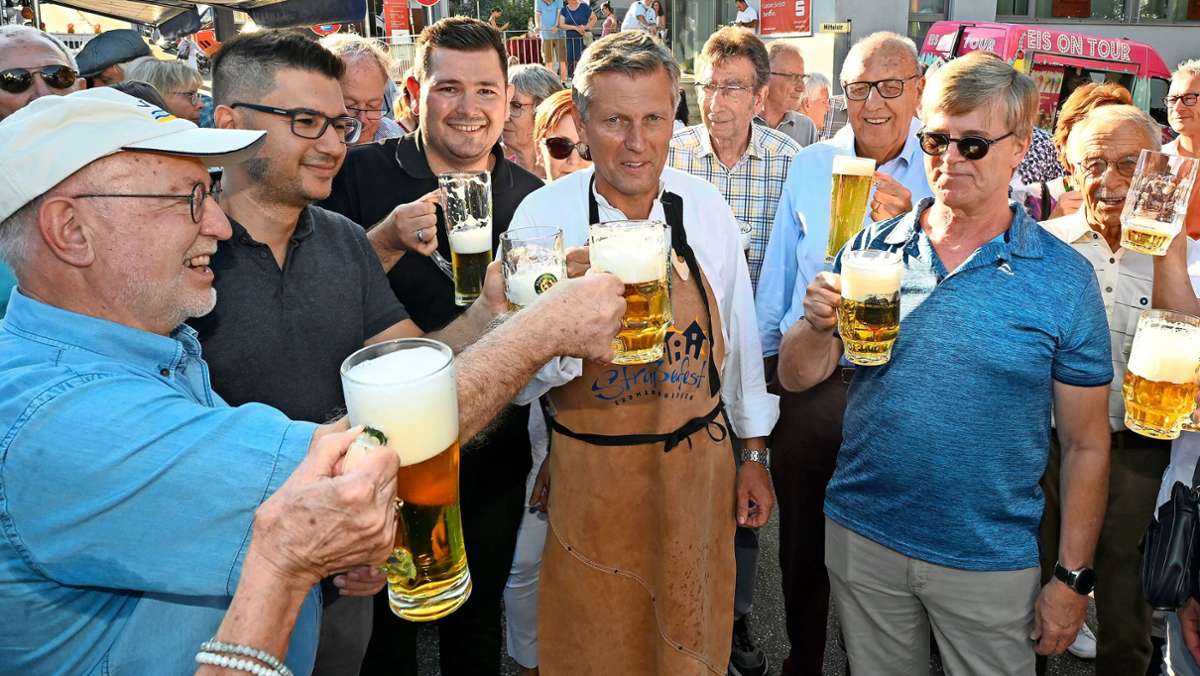 Straßenfest Erdmannhausen: Große Freude am Miteinander