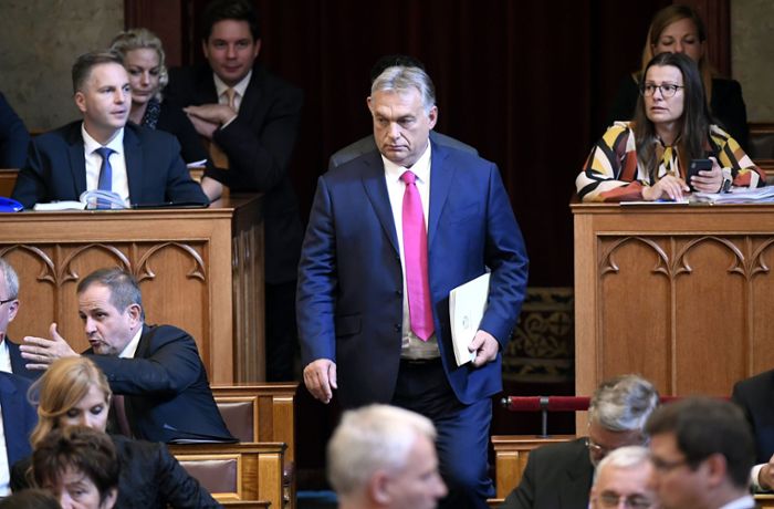 Konfliktscheu vor Orban