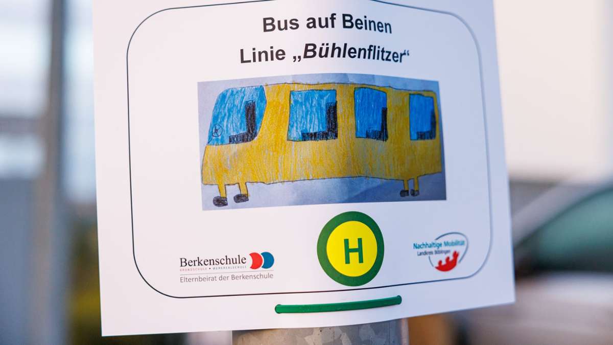 Sicherer Schulweg im Kreis Böblingen: Online-Infoabend zum „Bus auf Beinen“