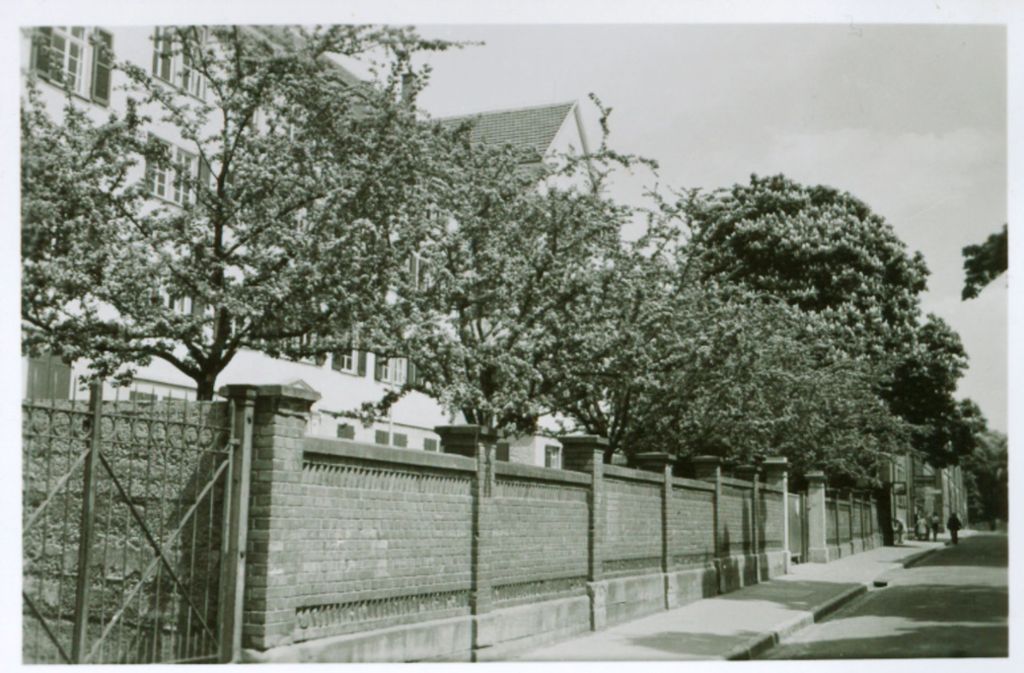 Die alte Mädchenschule an der Mathildenstraße in Ludwigsburg, aus der später das Goethe-Gymnasium hervor ging.