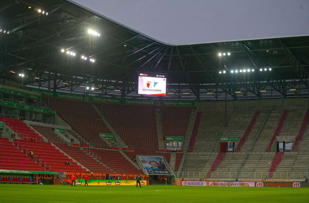 FC Augsburg: 11.192 Zuschauer