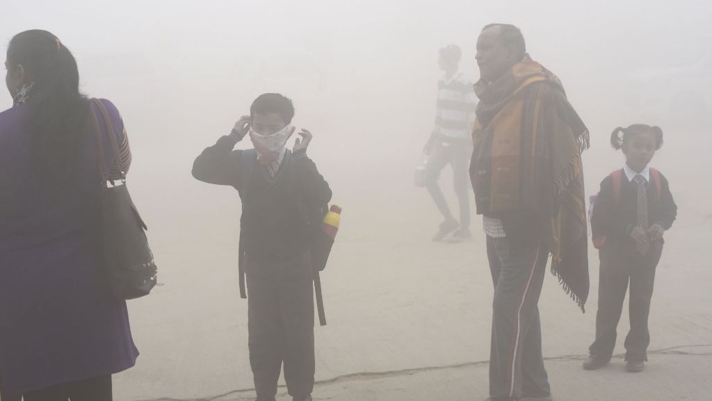 Indien: Schulen in Neu Delhi trotz Dauer-Smogs wieder geöffnet