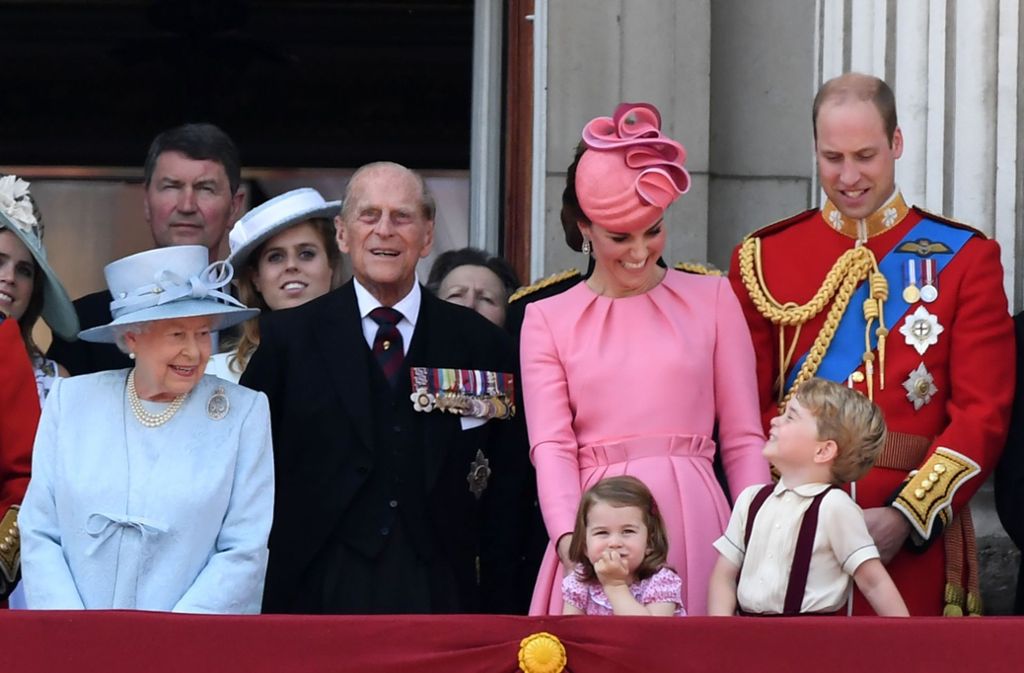Alle Augen auf den Nachwuchs: Prinz George und Prinzessin Charlotte standen im Mittelpunkt.