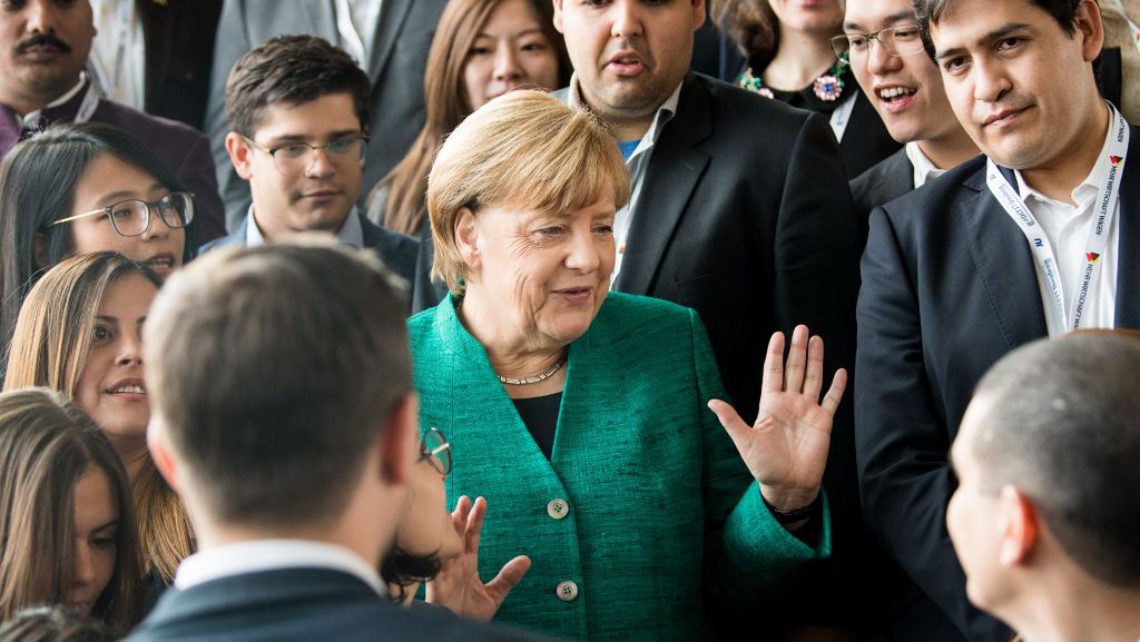 „Deutschlandtag“: Angela Merkel enttäuscht die Junge Union