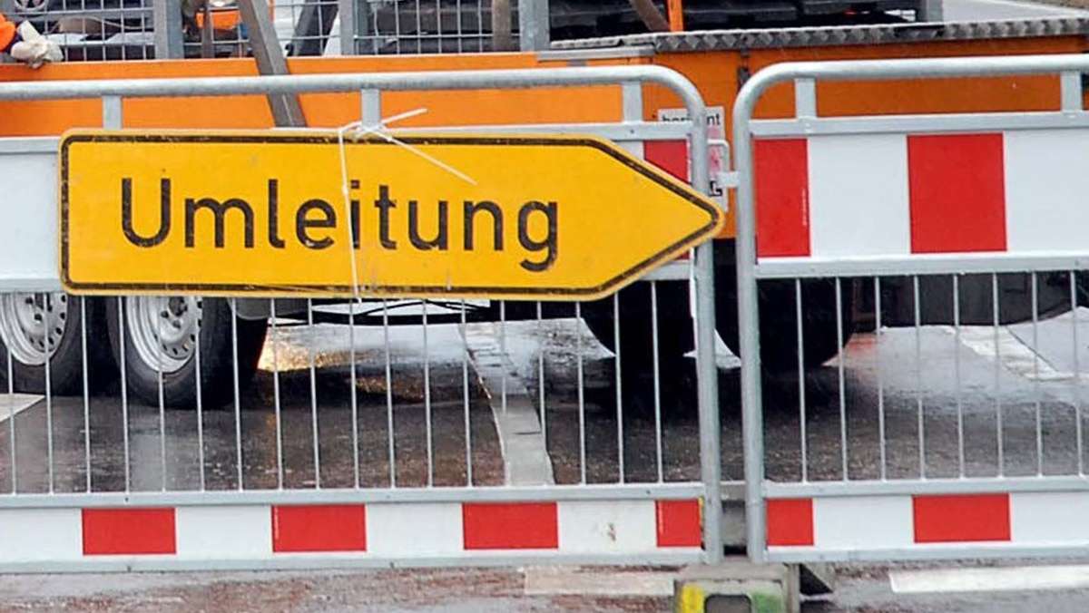 Dagersheim: Zwei Gassen und Hauptstraße gesperrt