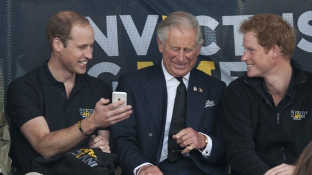  Prinz Harry ist der Initiator der Invictus Games im Osten Londons. Das größte Turnier für verwundete Soldaten genießt eine hohe Aufmerksamkeit. Auch Prinz Charles und Prinz William schauten vorbei. 