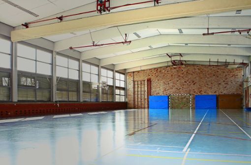Noch ist es eine düstere Zukunftsvision: Der Blick in eine menschenleere Sporthalle. Foto: Baumann