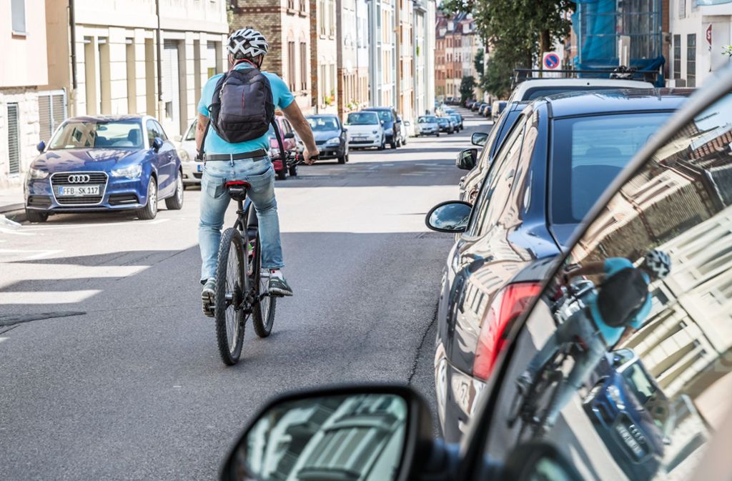 Radfahren in Stuttgart: Warnwesten nützen nichts