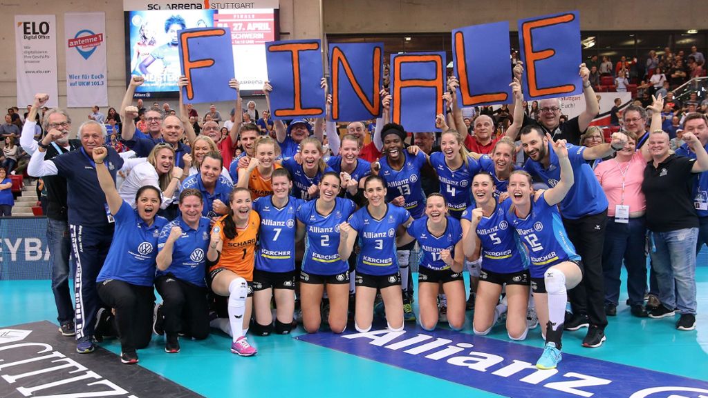 Volleyball: Stuttgart macht Traumfinale perfekt