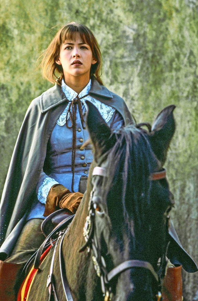 Die junge Eloïse d’Artagnan (Sophie Marceau): natürlich kann sie auch gut reiten.